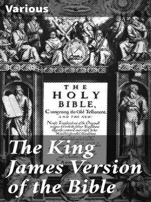 cover image of The King James Version of the Bible
